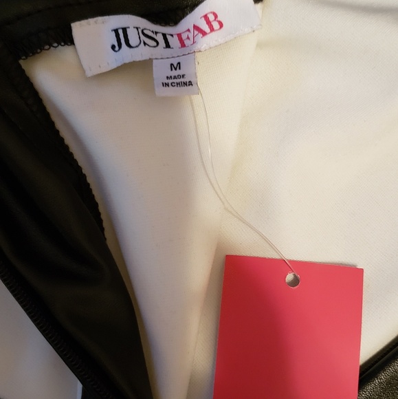 Little Black and White Mini Dress - Picture 8 of 8